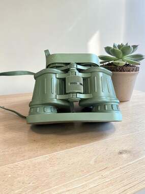 Tasco 323 RZ 8x40 Wide Angle Rubber Armored Binoculars Olive Green